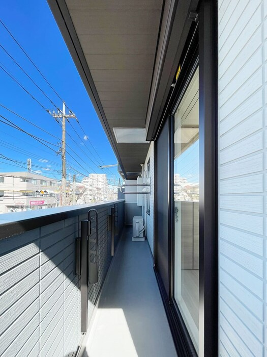 アセットコート貫井北町Ｂのバルコニー