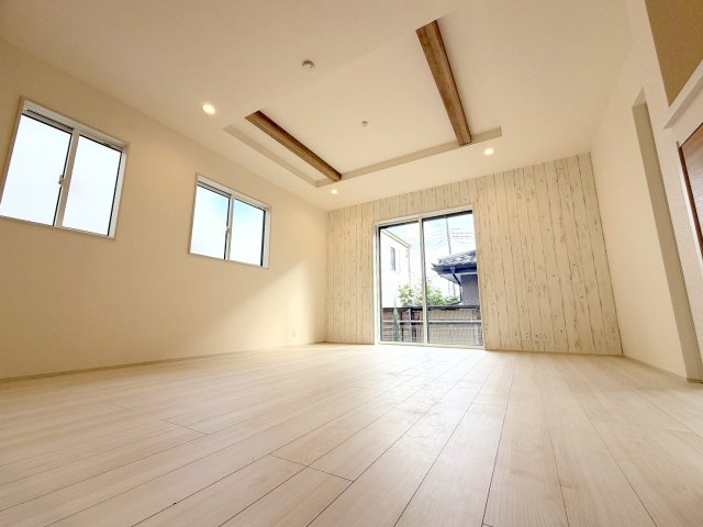 あきる野市引田 全７棟　新築分譲の居間・リビング