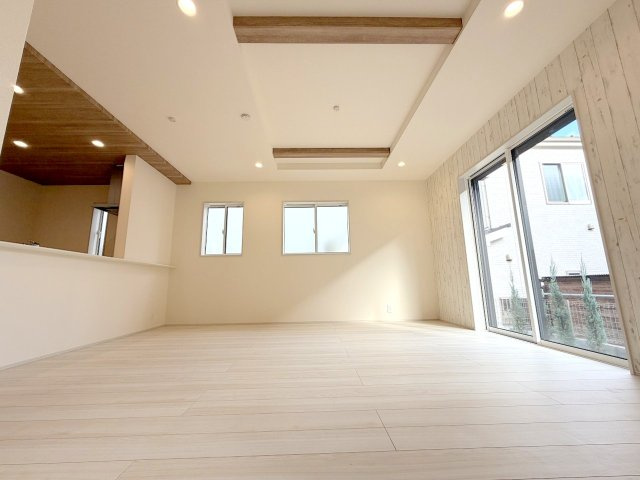 あきる野市引田 全７棟　新築分譲の居間・リビング