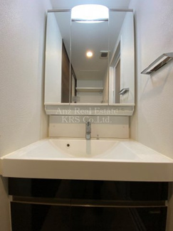 【洗面所】 | エステムコート中之島ＧＡＴＥⅡ | すっきりデザインの洗面化粧台♪