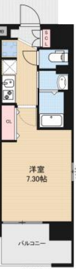 Luxe我孫子Ⅱの間取り