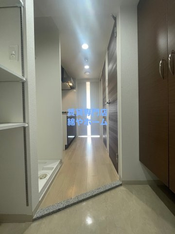 Luxe我孫子Ⅱの玄関|明るい玄関です