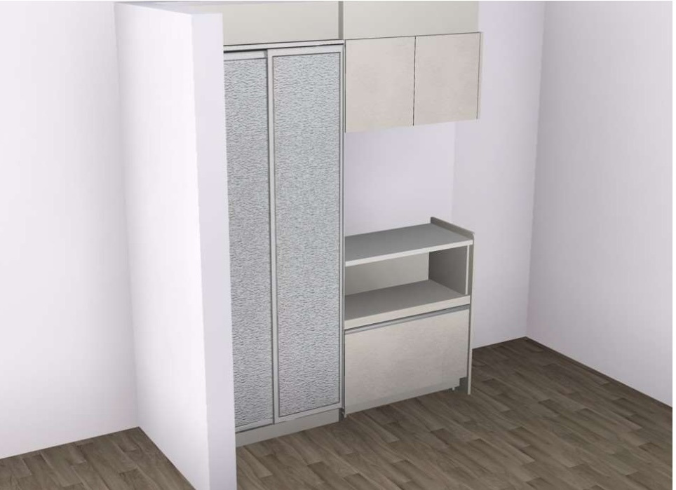 西区古江東町 No.2の収納|食器棚完成想定図☆