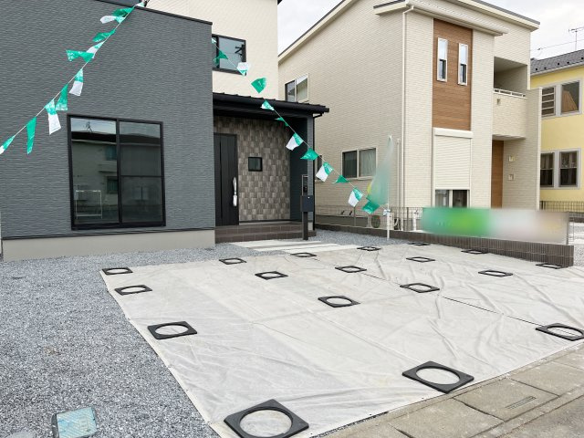【駐車場】 | 滑川町月の輪第２期　ワイウッドコート　新築戸建　全7棟　5号棟