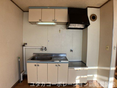 【キッチン】 | ◎収益物件◎まりもハイツ | キッチン収納もバッチリあります★