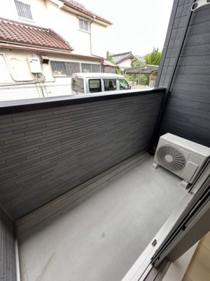 【バルコニー】 | ライズ | 広々としたバルコニーです