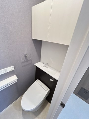 【トイレ】 | ライズ | 落ち着いた色調のトイレです