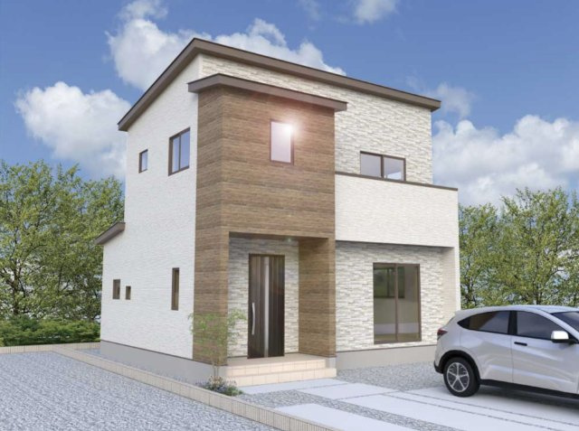 【完成予想図】 | 滑川町月の輪第２期　ワイウッドコート　新築戸建　全7棟　7号棟 | 7号棟