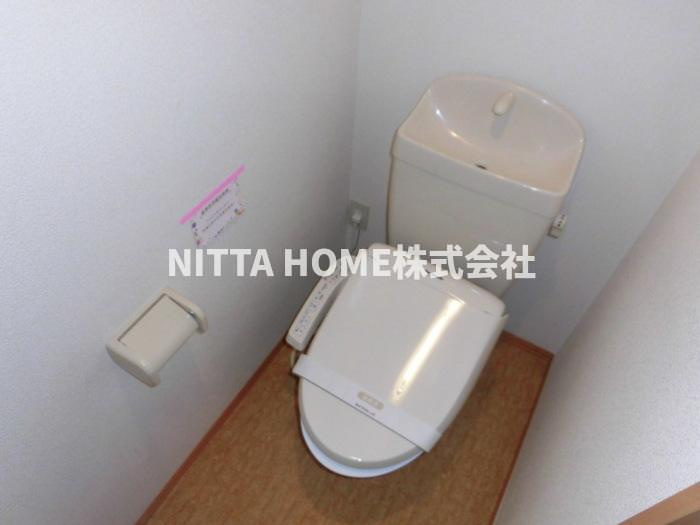 セジュール築地のトイレ|温水洗浄付きのトイレです◇