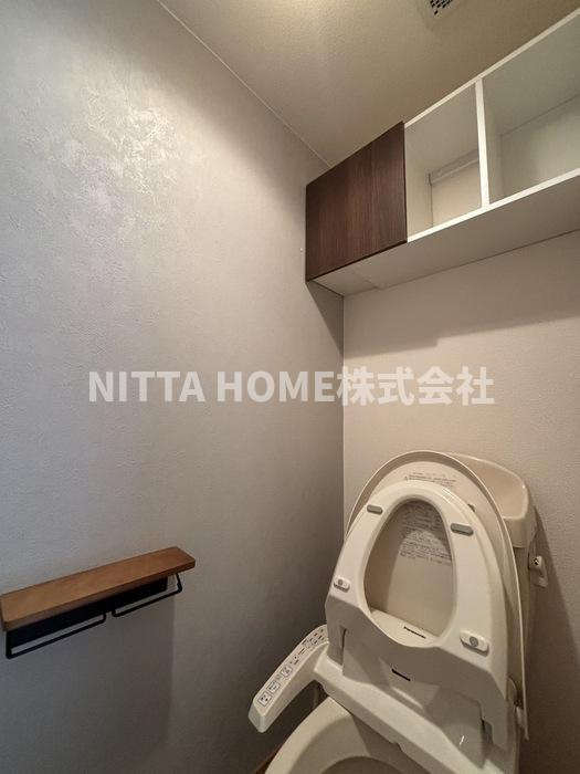 セジュール築地のその他|トイレに棚も新設です☆