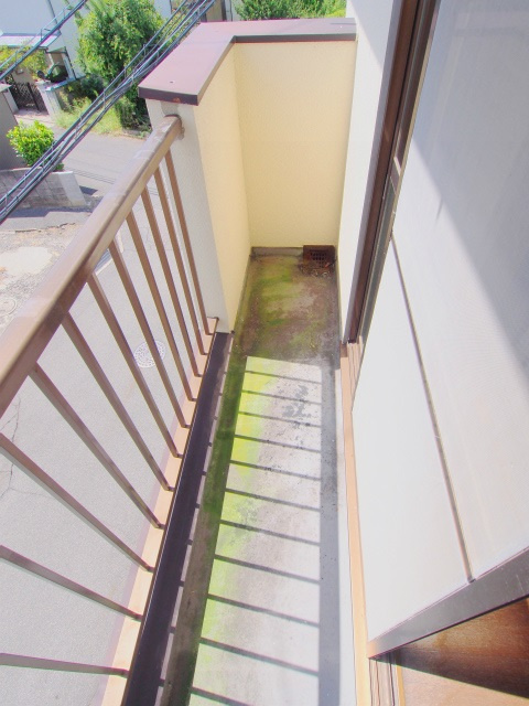 テラス井出口のバルコニー