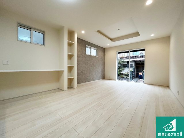 藤井寺市小山　新築一戸建ての外観|現在建築中！落ち着いた街並みで新生活を始めることが出来そう！周辺の物件も併せてご紹介させて頂きます！