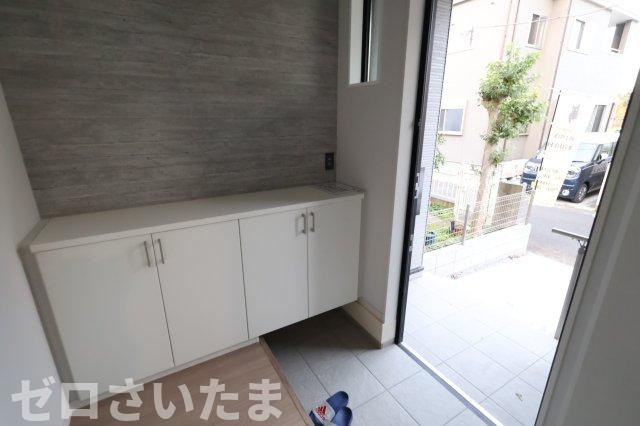 《仲介手数料無料》西区大字内野本郷929-16(全1戸)新築一戸建てリガーレの玄関|撮影日 2025年12月1日 16:00 晴れ