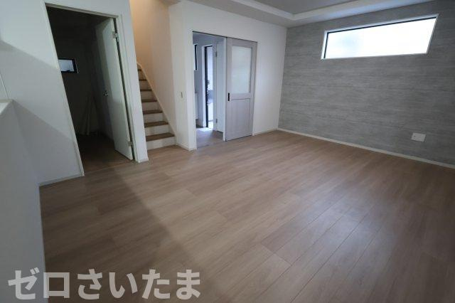 《仲介手数料無料》西区大字内野本郷929-16(全1戸)新築一戸建てリガーレの居間・リビング|撮影日 2025年12月1日 16:00 晴れ