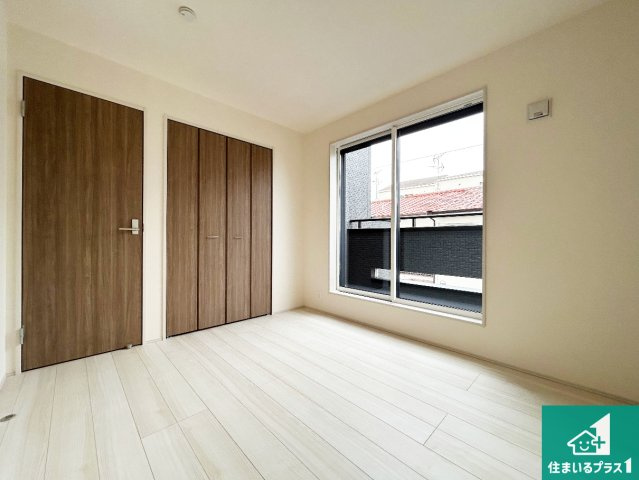 藤井寺市小山　新築一戸建ての外観|周辺は落ち着いた街並みの住宅地！子育てがしやすい住環境です！まだ未完成ですが、現地でしかわからない事もございます。是非一度ご覧ください。