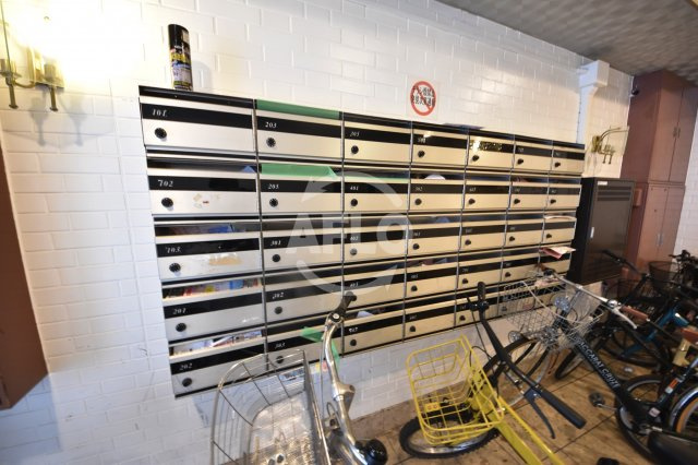 BM北堀江のその他共用部分|ＢＭ北堀江　郵便受け