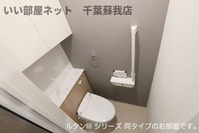 アヴァンセⅢのトイレ|落ち着いたトイレです
