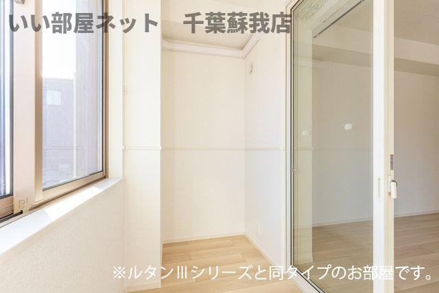 アヴァンセⅢのバルコニー|陽当たり良好なバルコニーです