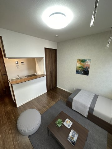 こちらのリビングで趣味の時間をお楽しみください