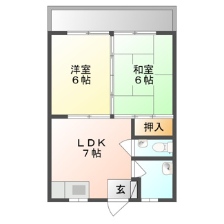 【間取り】 | 守マンション