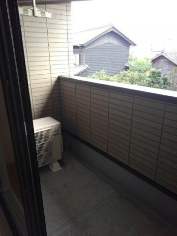 メゾンソレイユのバルコニー|バルコニー付きです