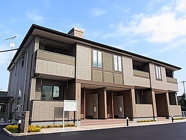 メゾンソレイユの外観|外観は落ち着いています