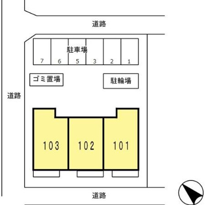 【区画図】 | ウィルコート引野
