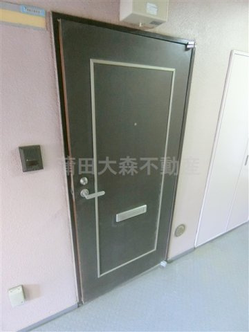 スカイコート蒲田第2の玄関