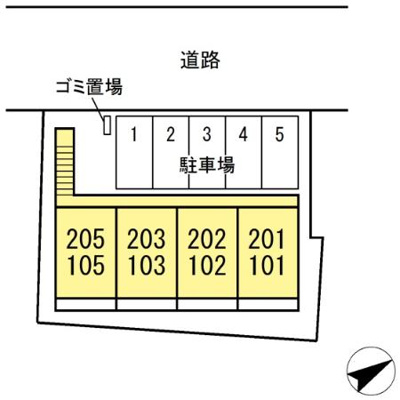 【区画図】 | メゾンド桜恵