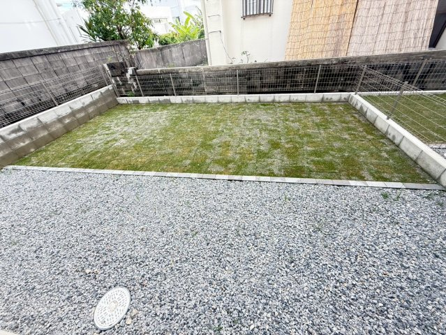 ★★うるま市豊原2期-3号棟（全3棟）の庭|お庭です