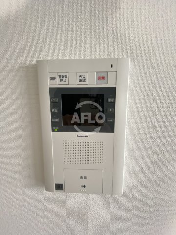 リバーサイドタワー中之島　福島小学校区のセキュリティ|リバーサイドタワー中之島　モニター付きインターホン