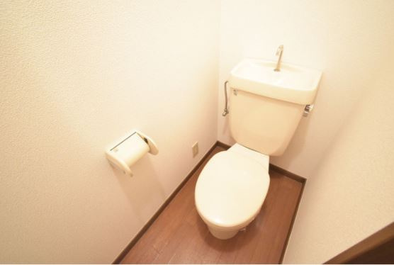 第2グリーンコーポ長門【キャッシュバック対象物件】のトイレ|コンパクトで使いやすいトイレです