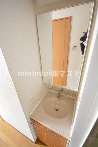 エステムコート難波ミューステージの洗面所