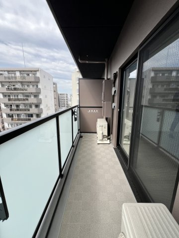 台東区台東２丁目の賃貸マンションのバルコニー