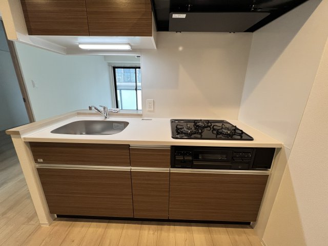 台東区台東２丁目の賃貸マンションのキッチン