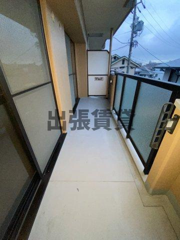 サンユーハイツ滝の水のバルコニー