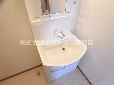 【独立洗面台】 | パティオ蘇我 | 独立洗面化粧台が付いています