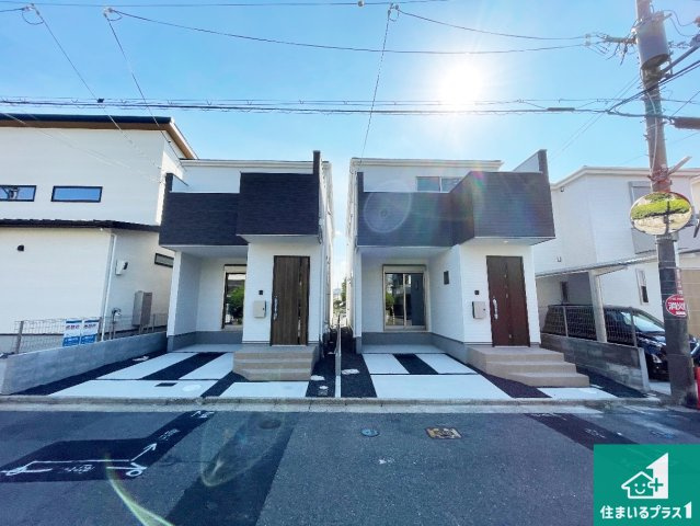 枚方市南船橋　第1期　新築一戸建ての外観|お客様に長く安心して住んでいだだける事にこだわった家づくり！住んでからのアフターサービスにもしっかりと取り組んでいます！