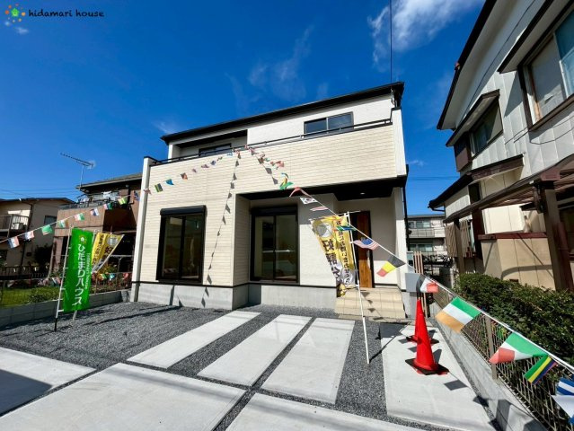 蓮田市黒浜7期　新築戸建　グラファーレ01の外観|現地写真