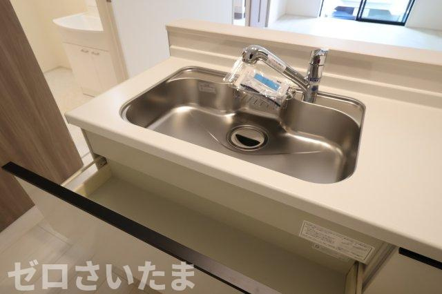 《仲介手数料無料》上尾市二ツ宮1078-2新築一戸建てハートフルタウンのキッチン