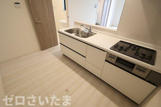 《仲介手数料無料》上尾市二ツ宮1078-2新築一戸建てハートフルタウンのキッチン