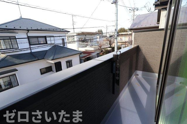 《仲介手数料無料》上尾市二ツ宮1078-2新築一戸建てハートフルタウンのバルコニー