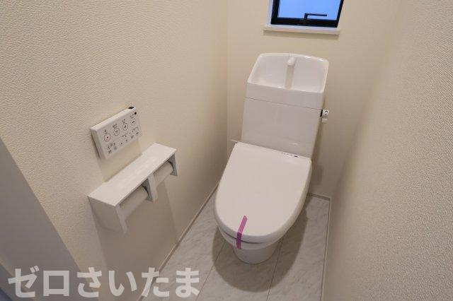 《仲介手数料無料》上尾市二ツ宮1078-2新築一戸建てハートフルタウンのトイレ