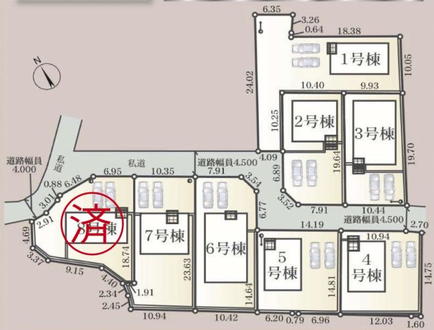 平屋タイプもある全8区画の建売分譲！耐震等級３！ご成約プレゼント対象物件！の間取り|８号棟