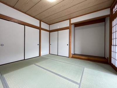 【和室】 | 栗東市岡 | お子様の遊び室から客間としてまで、多様なシーンに対応できます。