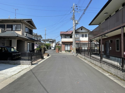 【前面道路含む現地写真】 | 栗東市岡