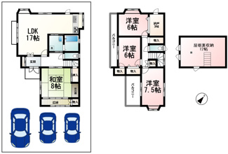【間取り】 | 栗東市岡