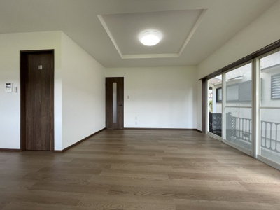 【居間・リビング】 | 栗東市岡 | 何気なく過ぎる時でさえも上質なひと時となる快適な空間を目指して。