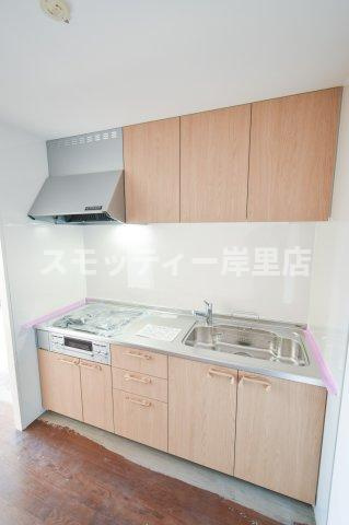 グランデージ住之江のキッチン