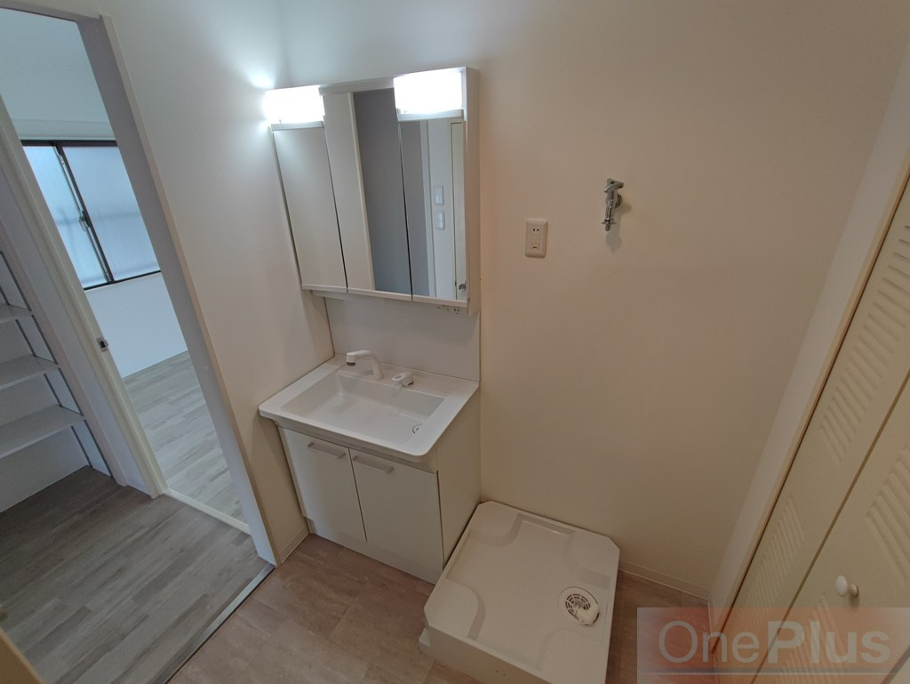 東灘スカイハイツの洗面所